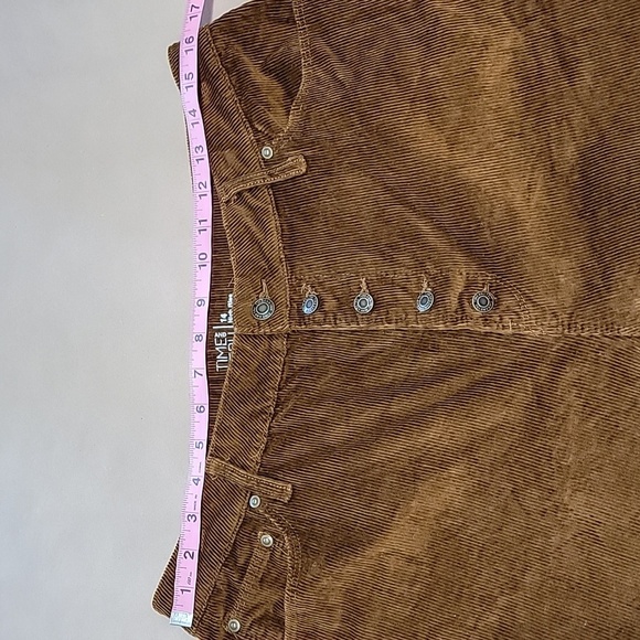 Time and Tru Brown Wide Leg Jumpsuit - Picture 6 of 14